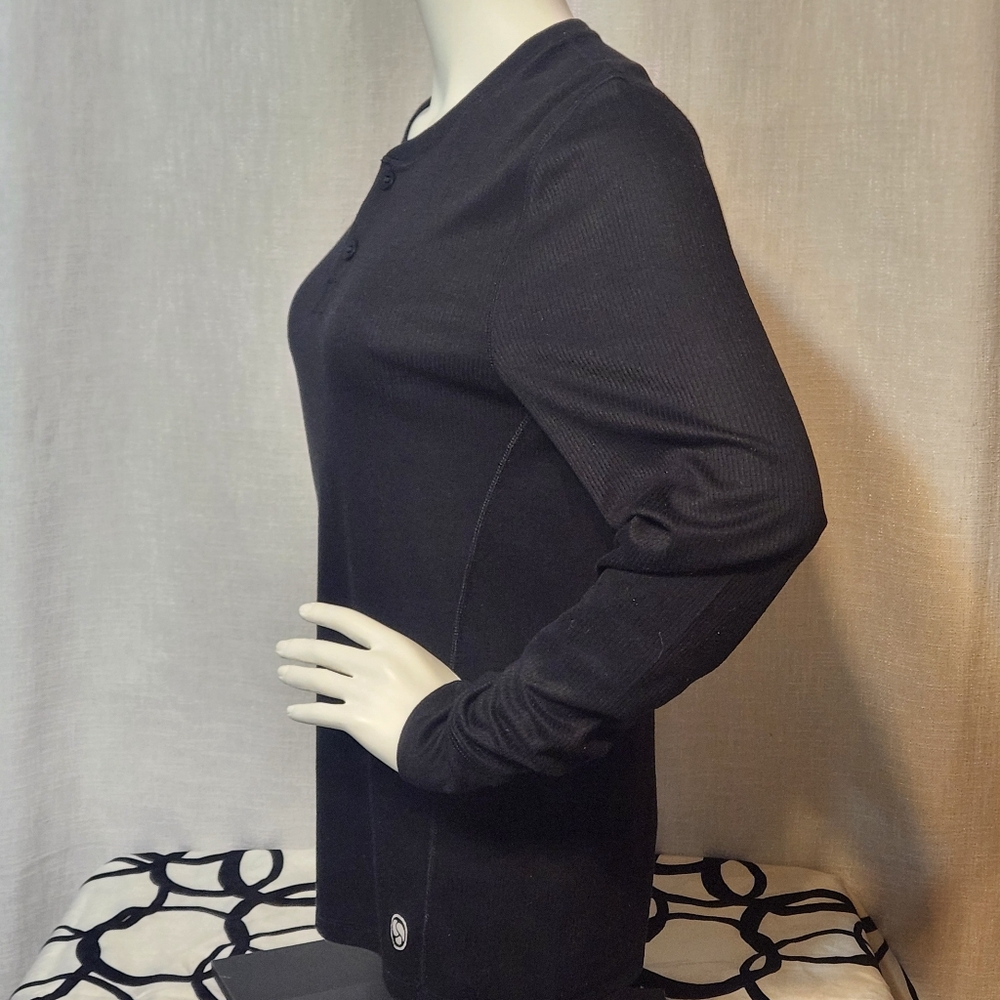 ClimateSmart Pro Extreme Base Layer Solid Black Cuddle Dudds Climate Smart Large - Picture 2 of 7